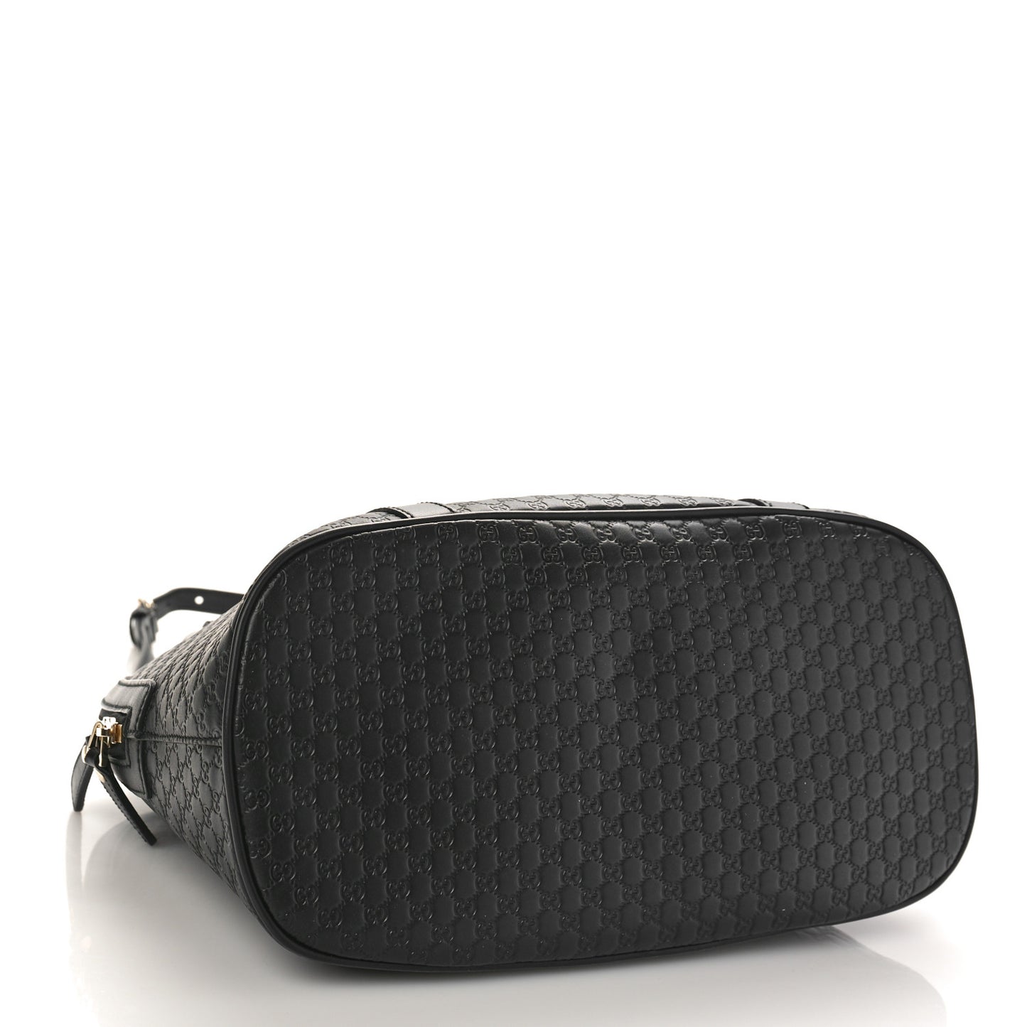 Microguccissima Medium Dome Bag Black