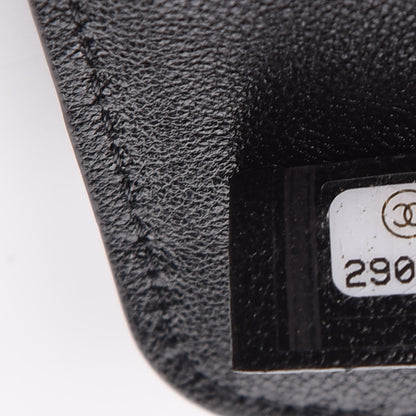 Chanel Lambskin Quilted 19 Luggage Tag Black 5 of 6