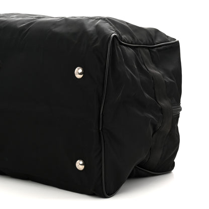 Prada Tessuto Nylon Saffiano Carry On Travel Bag Black 9 of 10
