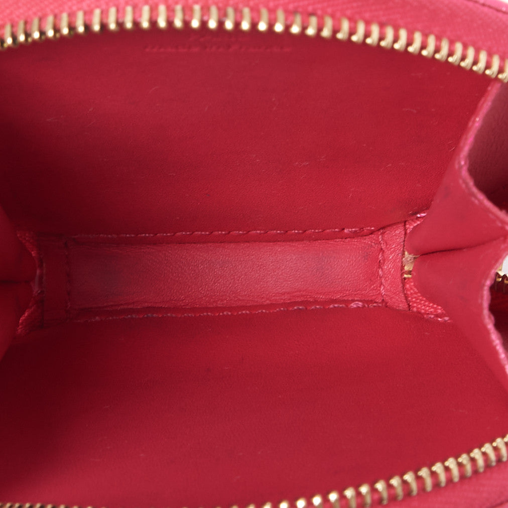 Vernis Roses Chapeau Coin Purse Rose Pop