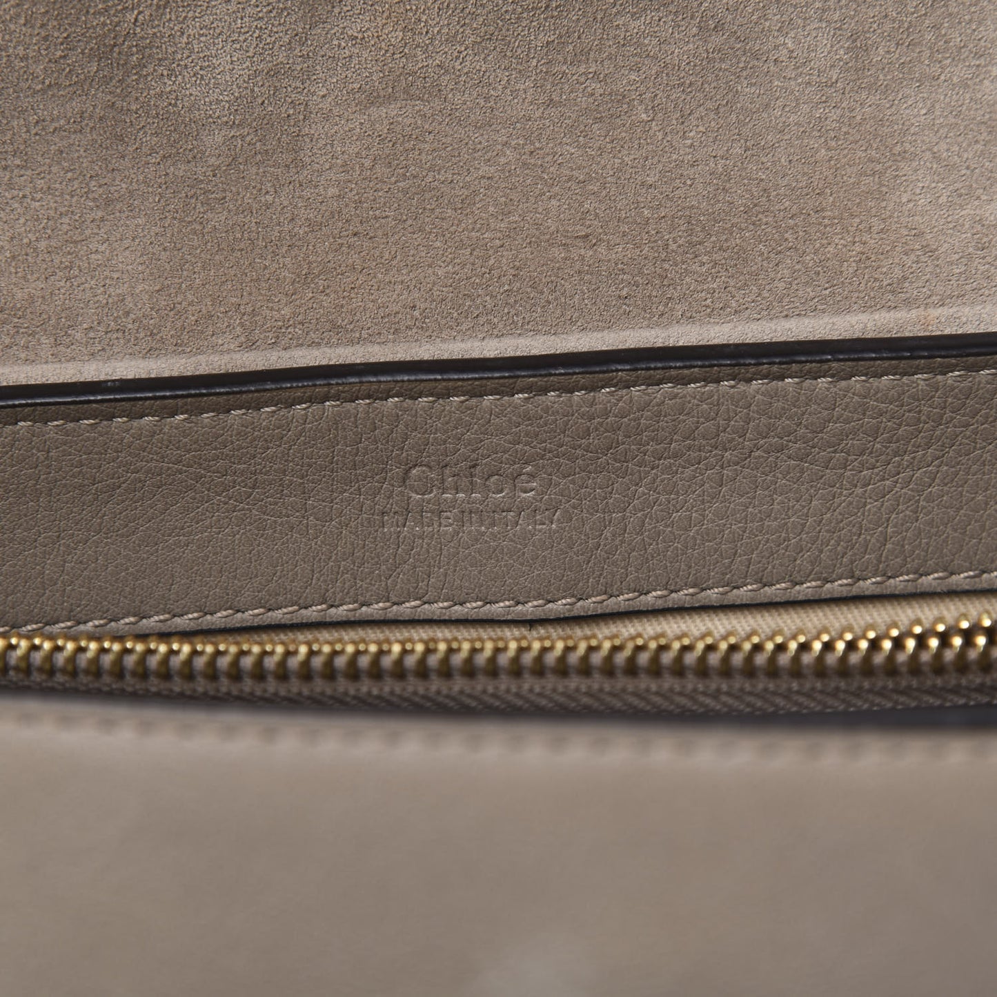 Calfskin Small Faye Day Shoulder Bag Motty Grey