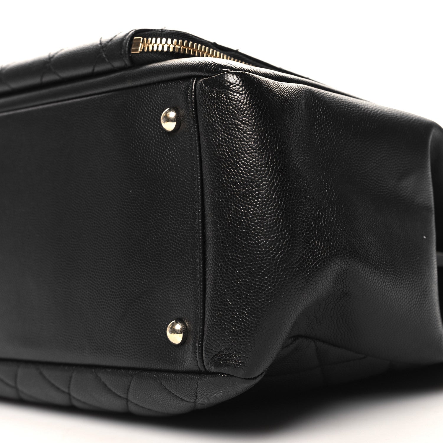 Chanel Caviar Quilted Large Business Affinity Shopping Bag Black 10 of 12
