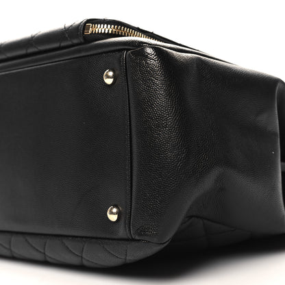 Chanel Caviar Quilted Large Business Affinity Shopping Bag Black 10 of 12