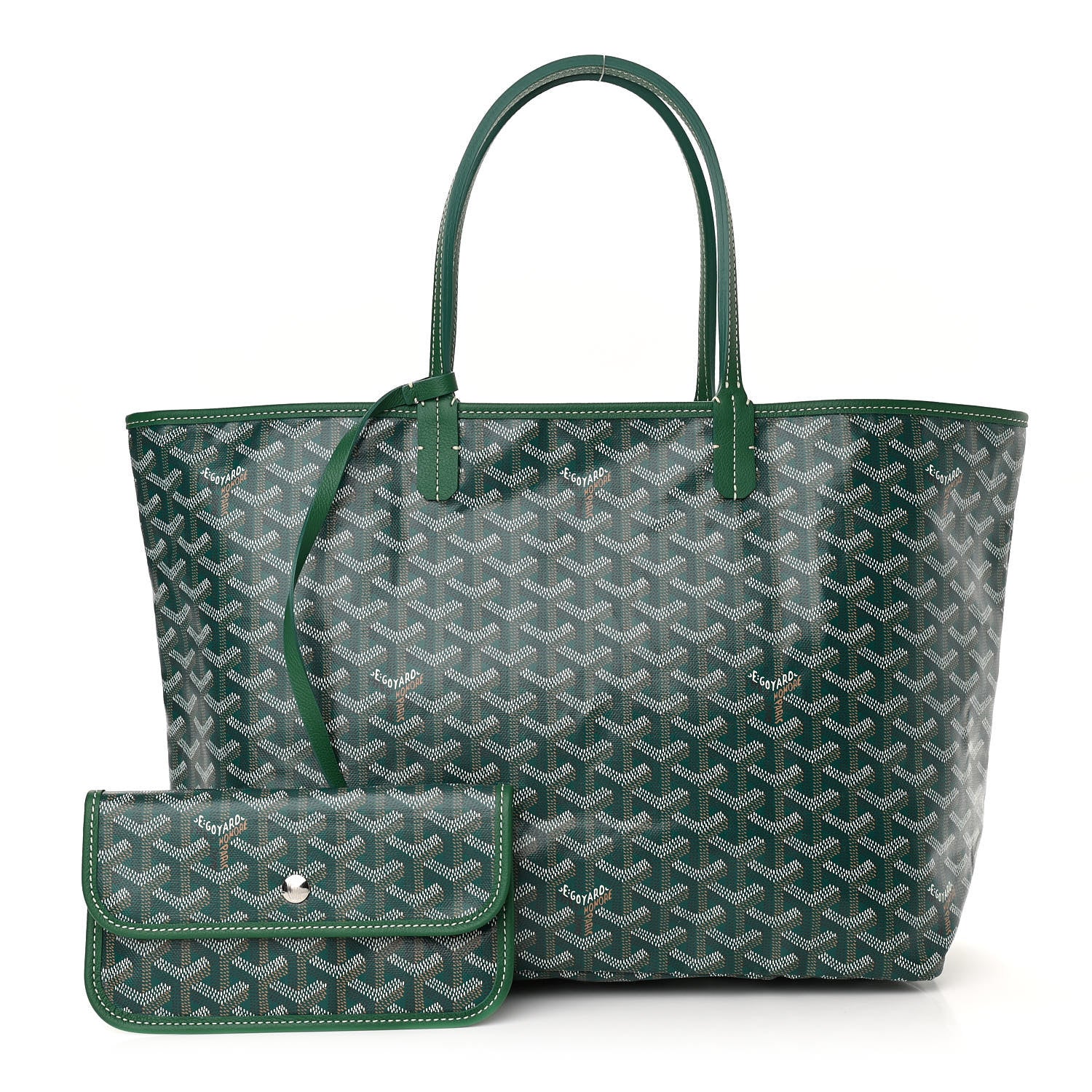 Goyard Goyardine Saint Louis PM Green 1 of 12