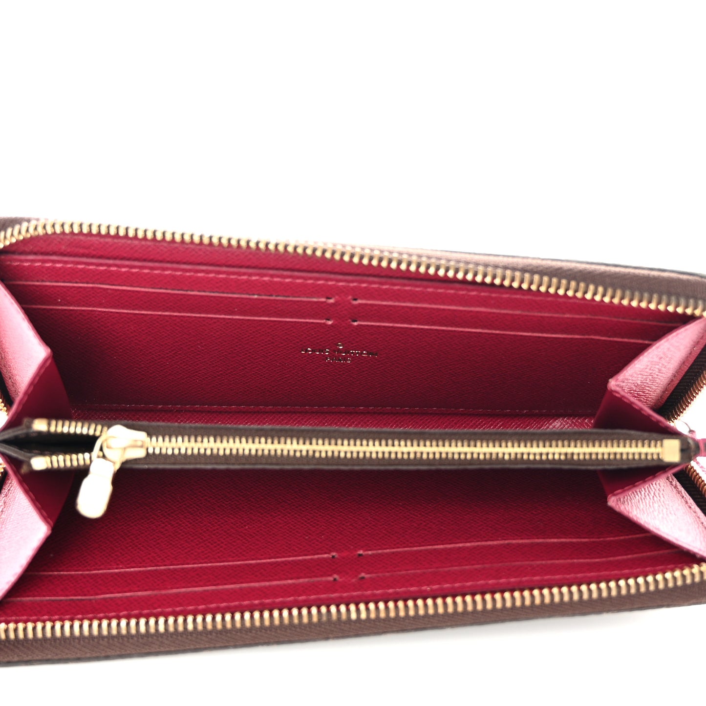 Monogram Clemence Wallet Fuchsia