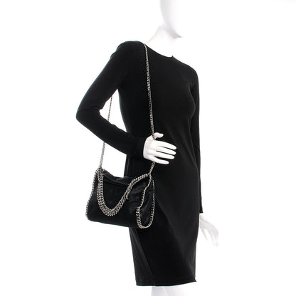 Stella McCartney Shaggy Deer Mini Falabella Tote Black 2 of 12