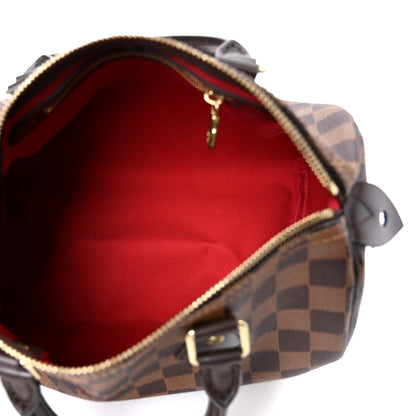 Louis Vuitton Damier Ebene Speedy 25 4 of 8