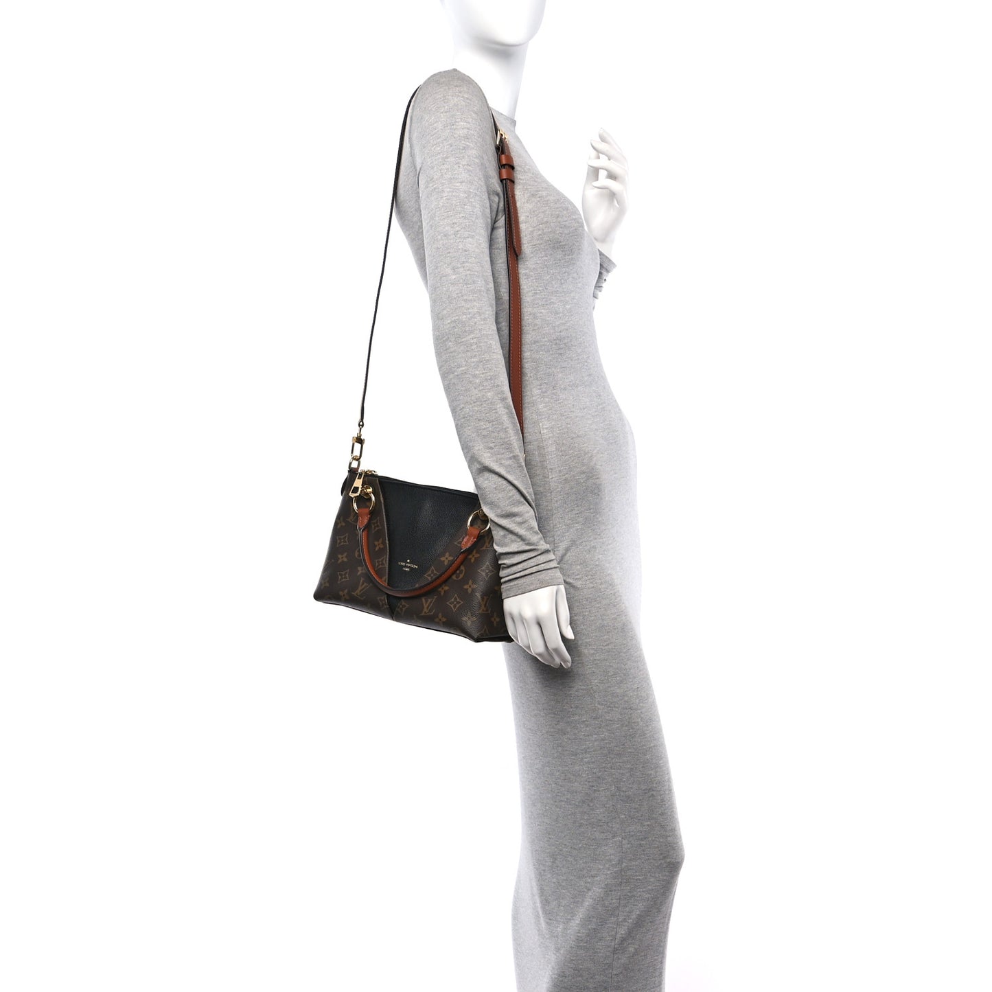 Monogram V Tote BB Black