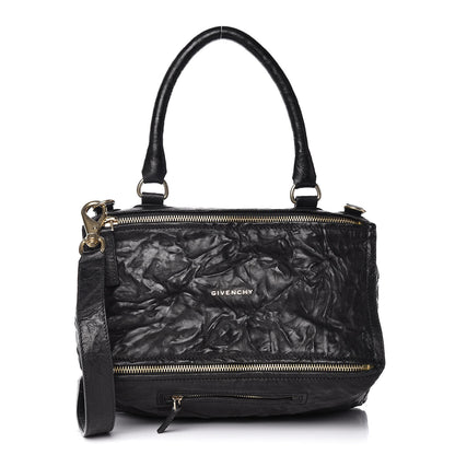 Givenchy Tumbled Sheepskin Medium Pandora Bag Black 1 of 12