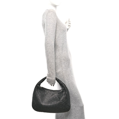 Bottega Veneta Nappa Intrecciato Medium Veneta Hobo Black 2 of 11