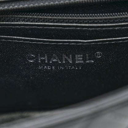 Chanel Lambskin Quilted Mini Rectangular Flap Black 6 of 10