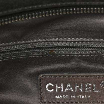Chanel Calfskin Bubble Quilt Bowler Black 10 of 10