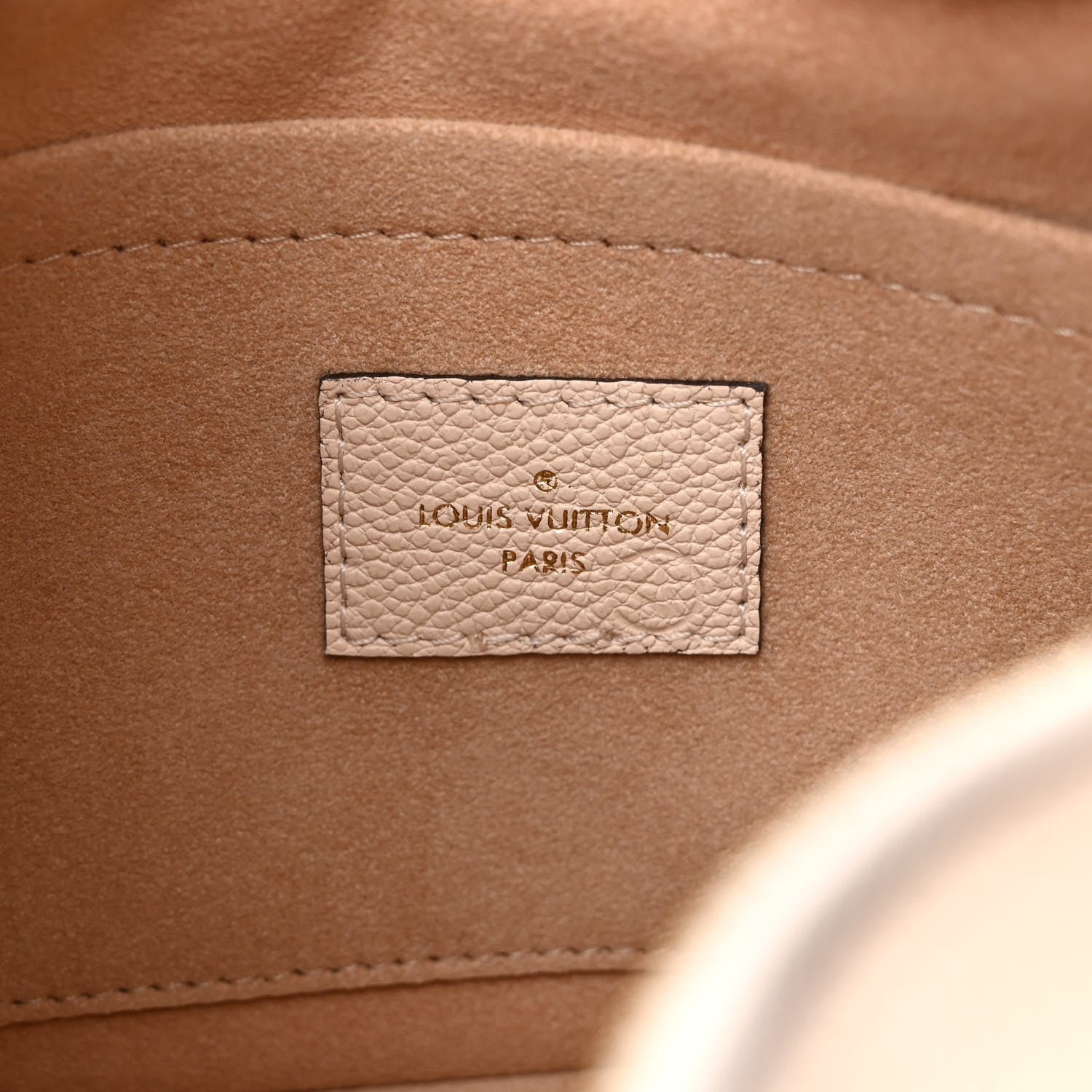 Louis Vuitton Empreinte Monogram Giant Bagatelle NM Creme 6 of 12