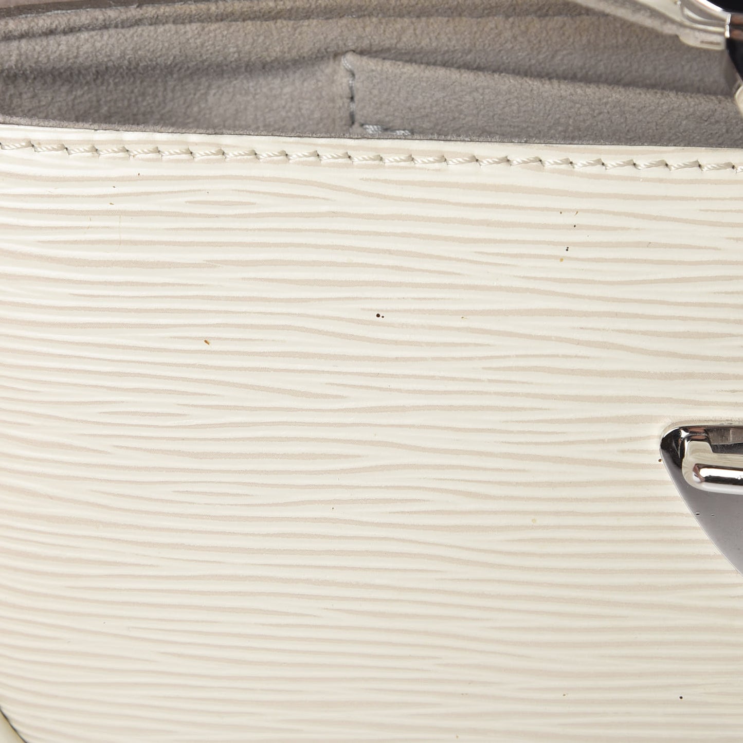 Epi Montaigne Clutch Ivory