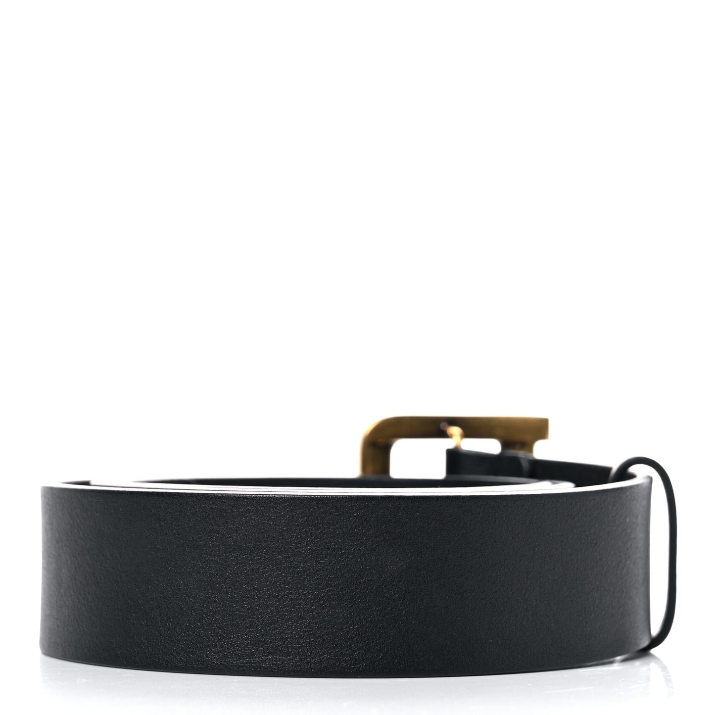 Calfskin Diorquake Belt 80 Black