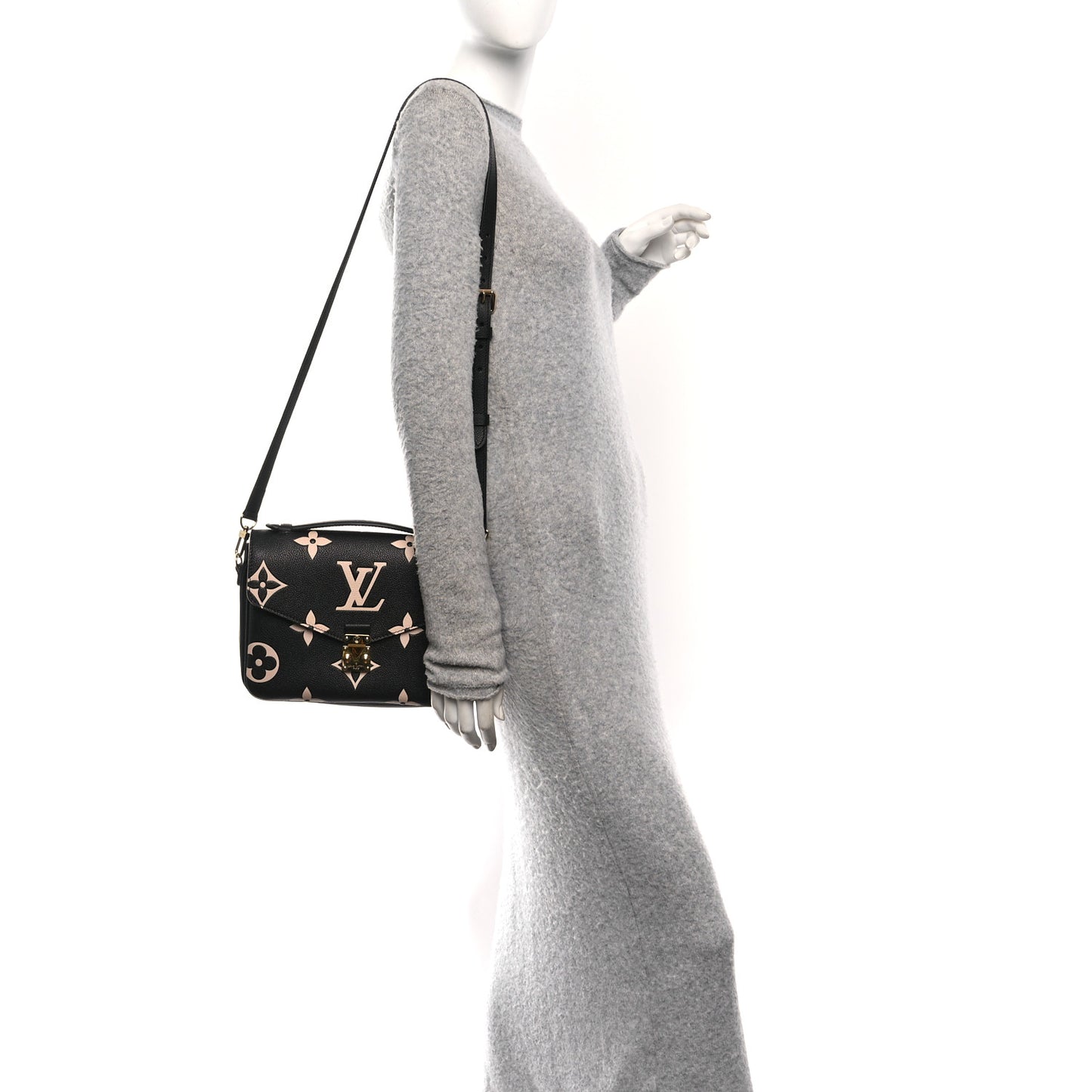 Empreinte Monogram Giant Pochette Metis Black Beige