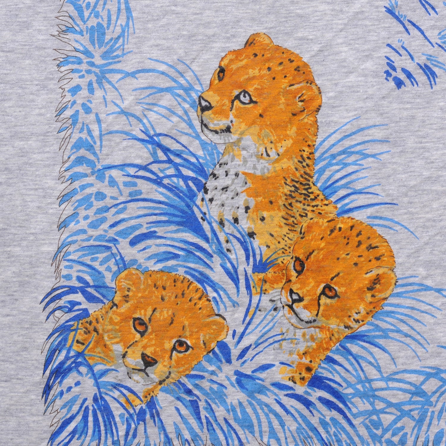 Hermes Cotton Guepards T-Shirt Scarf Gris 4 of 7