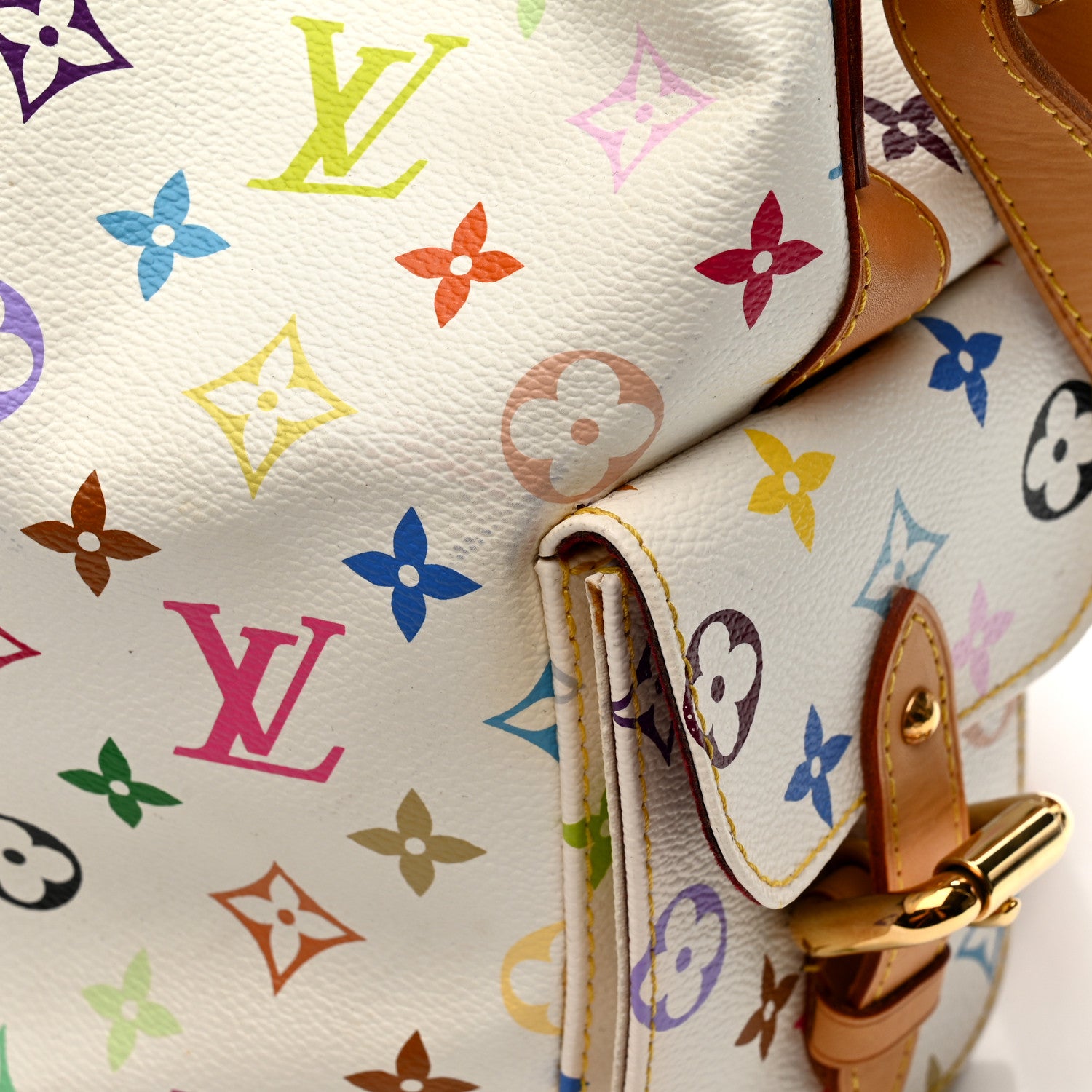 Louis Vuitton Monogram Multicolor Petit Noe White 19 of 19