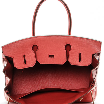 Hermes Togo Birkin 30 Rouge Pivoine 18 of 24