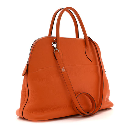 Hermes Taurillon Clemence Bolide 35 Orange 3 of 10