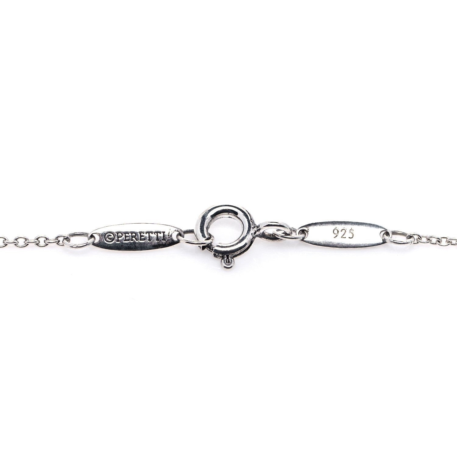 Tiffany Sterling Silver 18mm Elsa Peretti Star of David Pendant Necklace 4 of 5