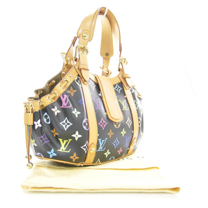 Louis Vuitton Monogram Multicolor Theda GM Black 3 of 8