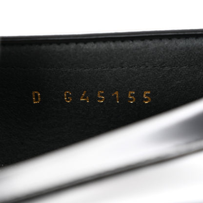 Chanel Shiny Calfskin CC Loafers 36 Black White 9 of 12