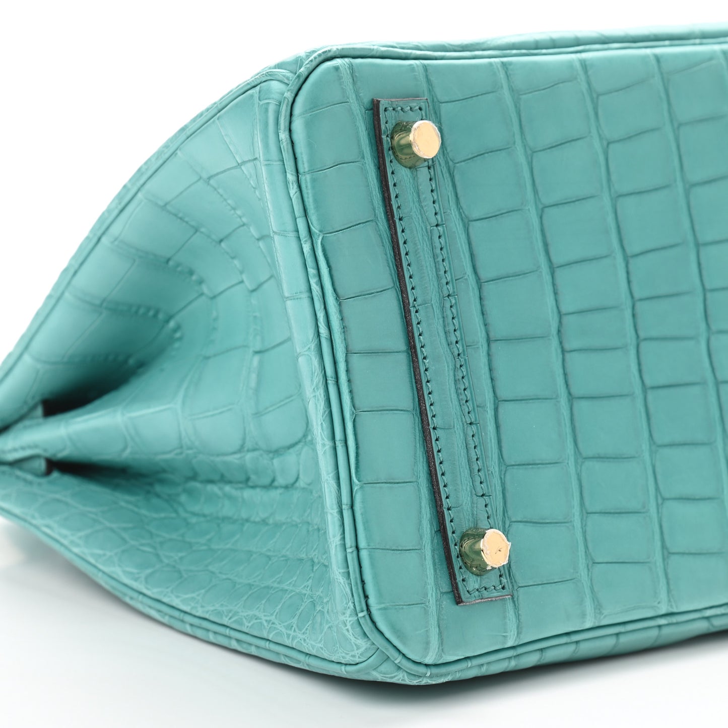 Matte Alligator Birkin 30 Bleu Atoll