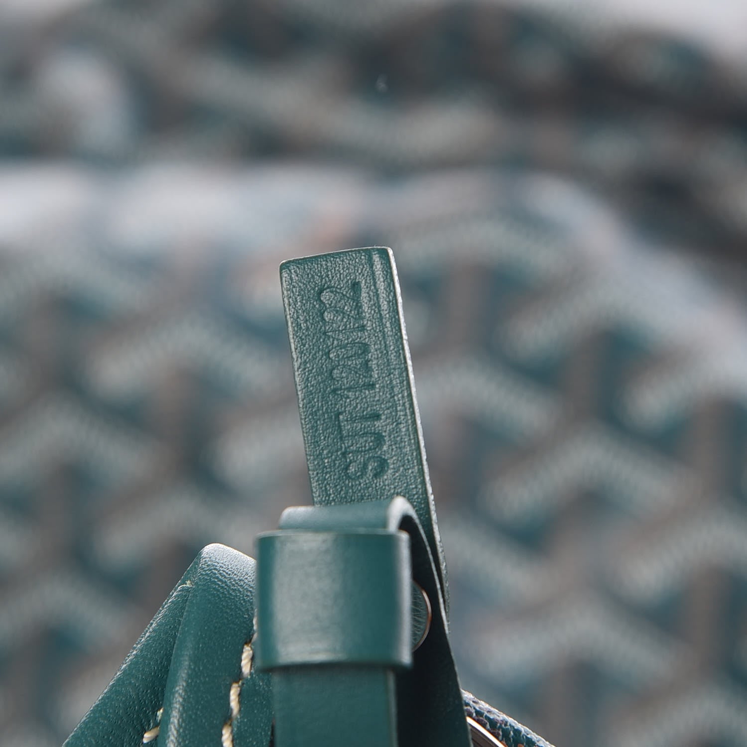 Goyard Goyardine Saint Louis GM Green 8 of 14