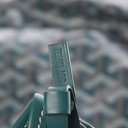 Goyard Goyardine Saint Louis GM Green 8 of 14