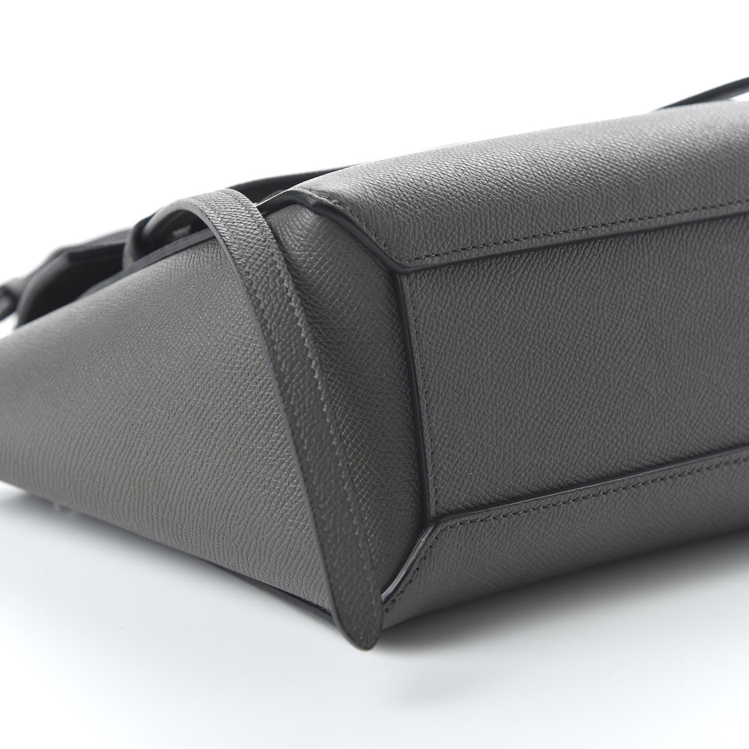 Celine Grained Calfskin Nano Belt Bag Grey 6 of 9