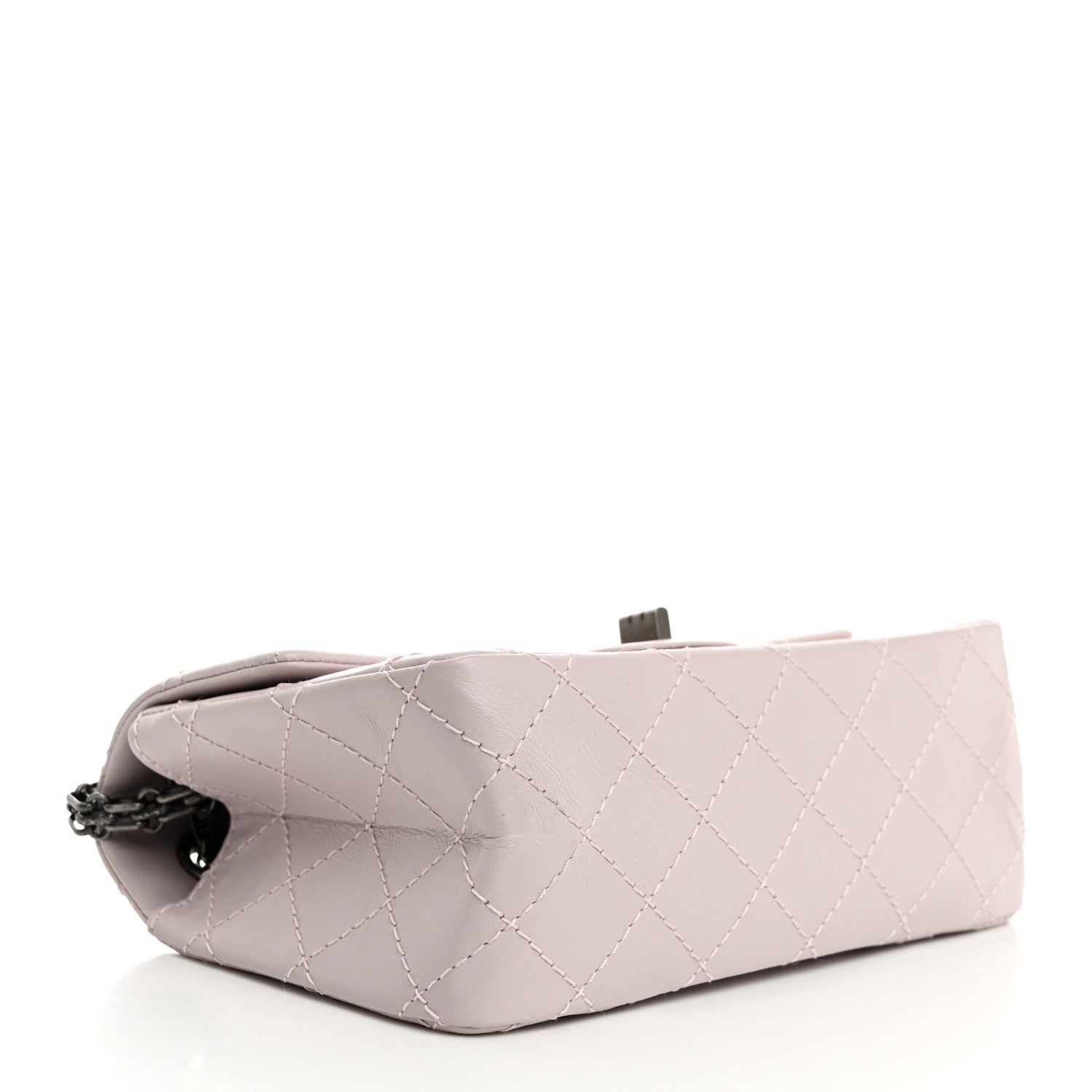 Chanel Aged Calfskin Quilted 2.55 Reissue Mini Flap Lilac 4 of 10