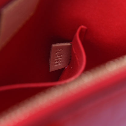 Louis Vuitton Vernis Alma BB Cherry 8 of 9