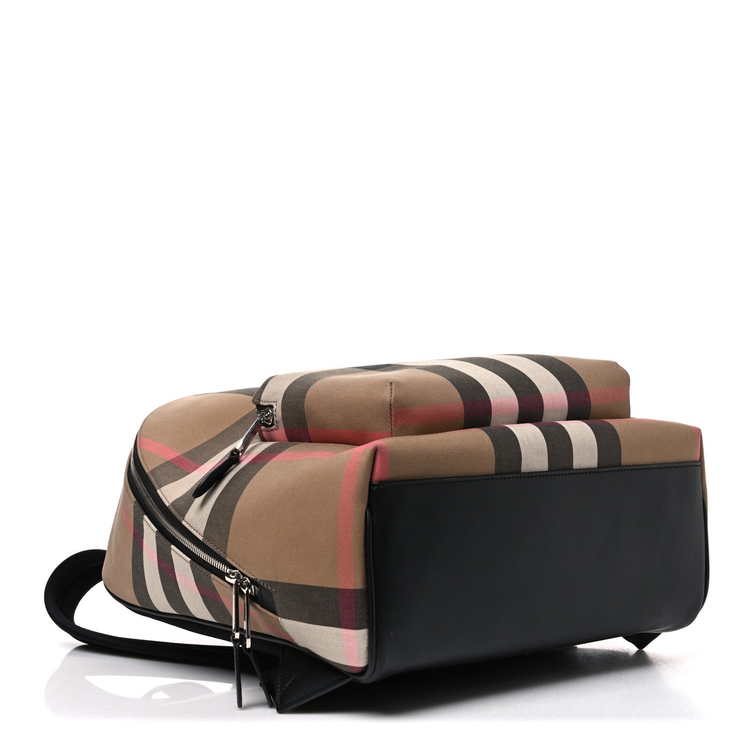 Burberry Vintage Check Jett Backpack Taupe Brown 3 of 8