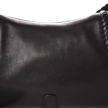 Gucci Calfskin Handmade Medium Flap Shoulder Bag Black 21 of 26