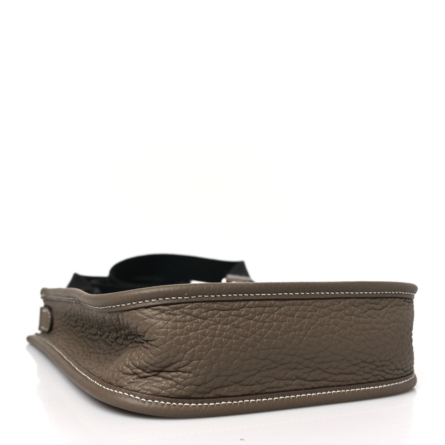 Hermes Taurillon Clemence Amazone Evelyne TPM Etoupe Bleu Indigo 4 of 10