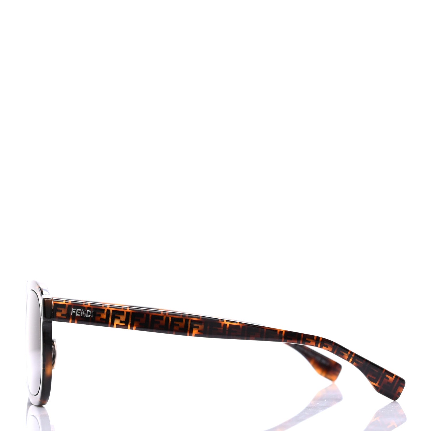 Fendi Zucca Sunglasses FF M0105/S Havana 3 of 7