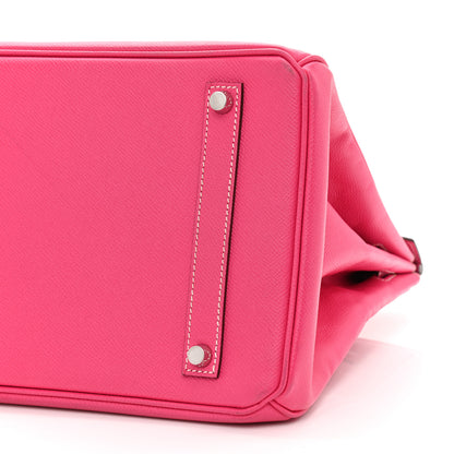 Hermes Epsom Birkin 35 Rose Tyrien 10 of 10