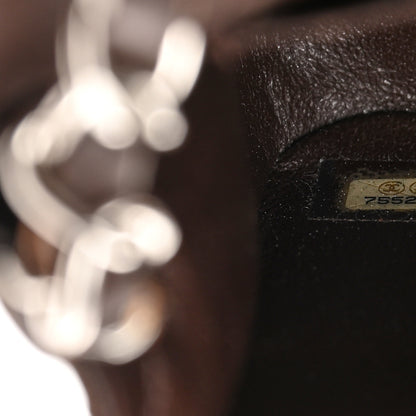 Chanel Lambskin Contrast Square Stitch Flap Brown 7 of 15