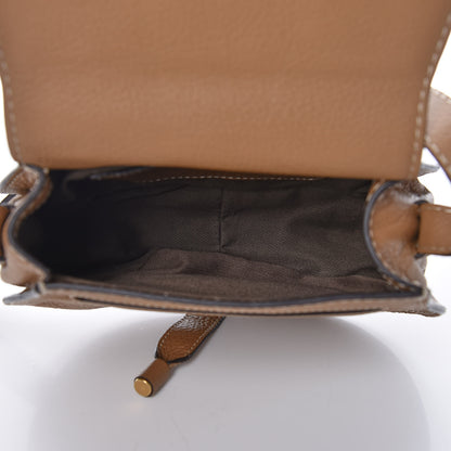 Chloe Calfskin Mini Marcie Round Crossbody Bag Nut 7 of 10