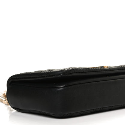 Burberry Grainy Calfskin Quilted Mini Lola Bag Black 9 of 10