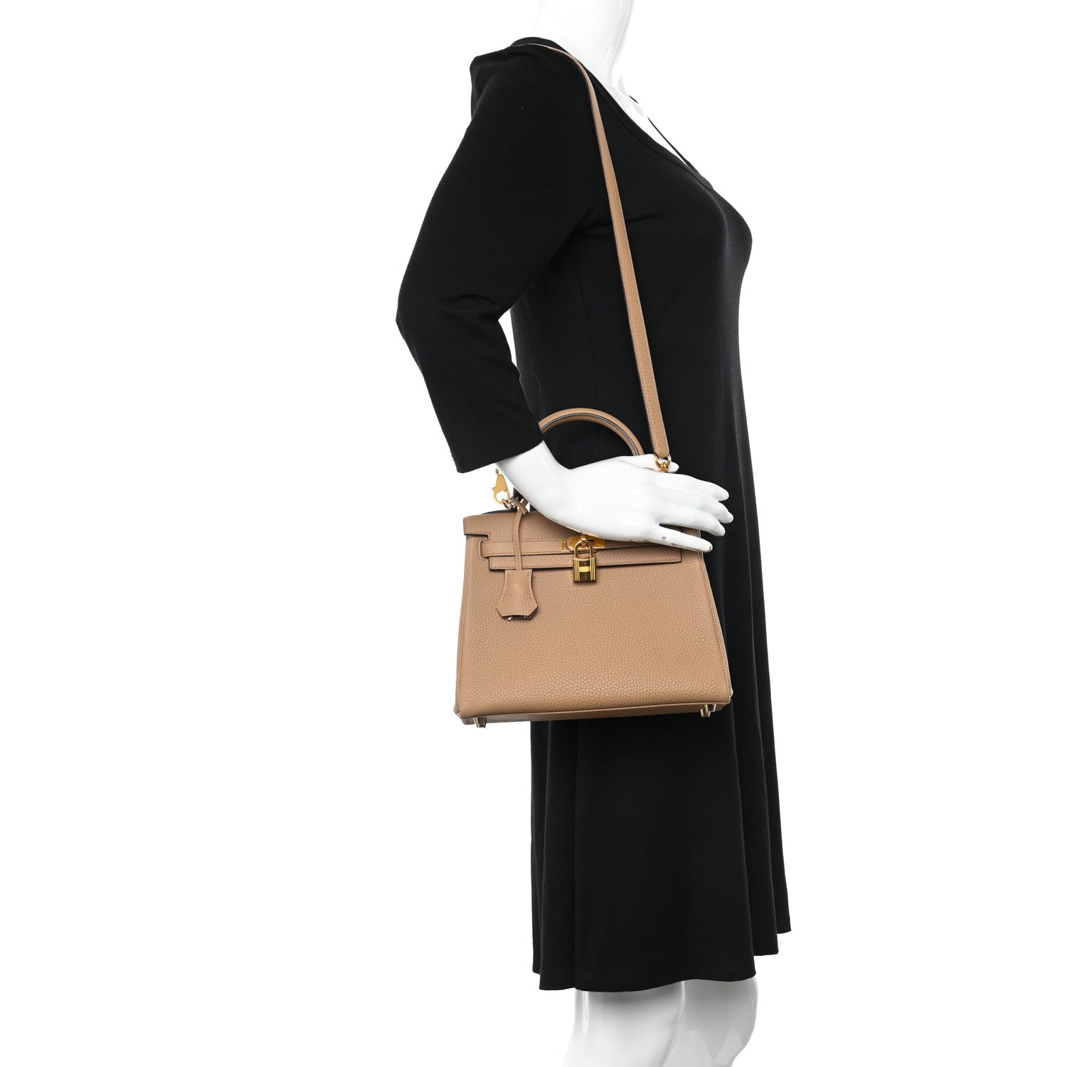 Hermes Togo Kelly Retourne 25 Chai 2 of 12