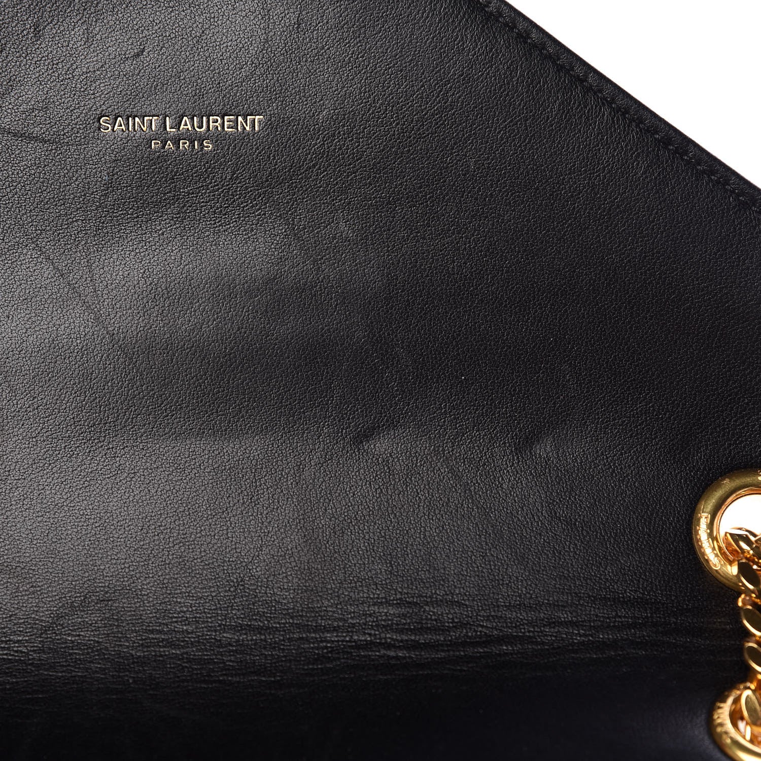 Saint Laurent Metallic Calfskin Matelasse Chevron Monogram Medium College Satchel Multicolor 12 of 13