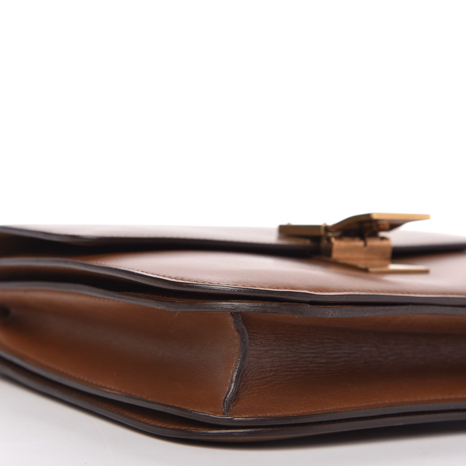 Celine Box Calfskin Medium Classic Box Flap Bag Camel 6 of 14