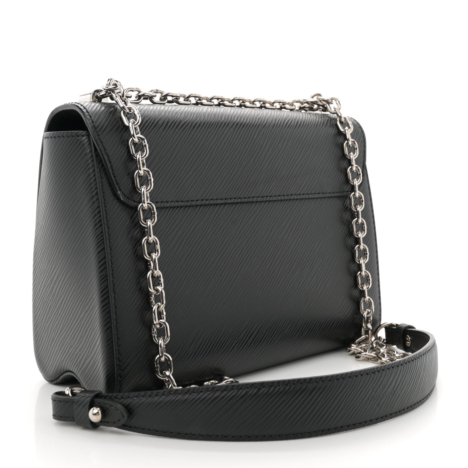 Louis Vuitton Epi Twist Shoulder Bag MM Black 4 of 11