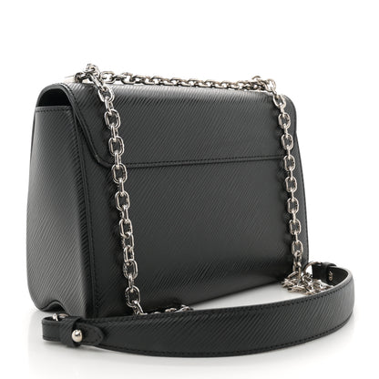 Louis Vuitton Epi Twist Shoulder Bag MM Black 4 of 11