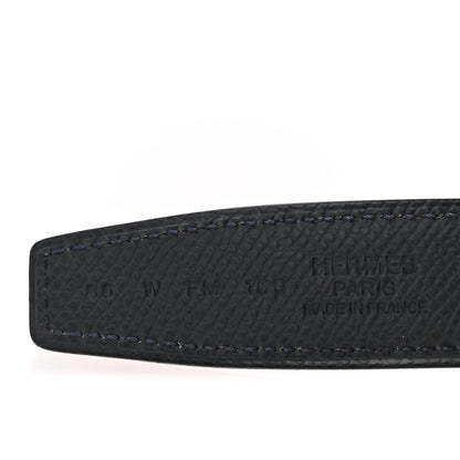 Hermes Epsom Swift 24mm Heritage Belt 80 32 Gris Misty Rose Sakura 5 of 8