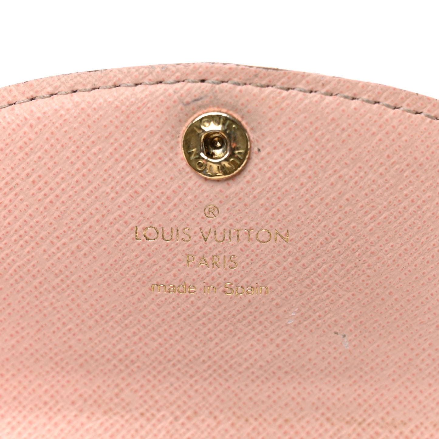 Monogram Rosalie Coin Purse Rose Ballerine