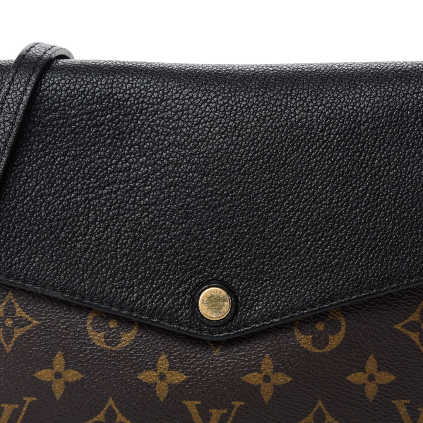 Monogram Twice Pochette Black