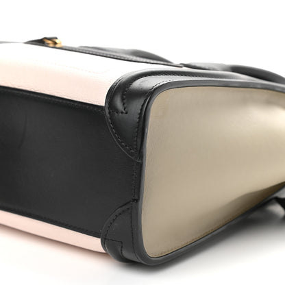 Celine Smooth Drummed Calfskin Nano Tri-Color Luggage Light Rose 9 of 9